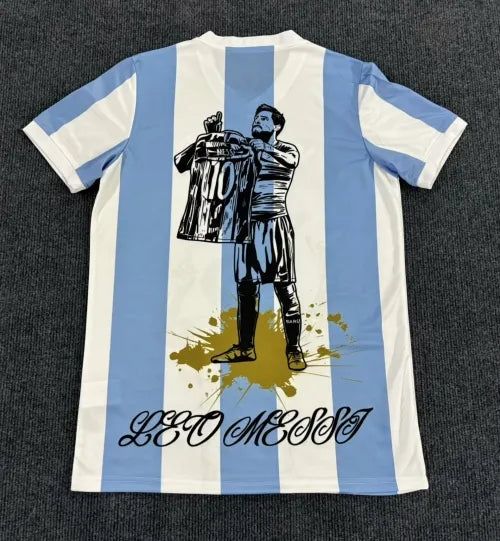 Lionel Messi GOAT Argentina Champion Special Jersey