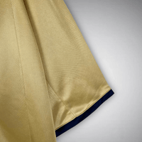 02/03 FC Barcelona Gold Auswärts Retro Trikot