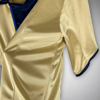02/03 FC Barcelona Gold Auswärts Retro Trikot