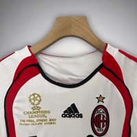 06/07 AC Mailand Auswärts Trikot Kindergröße