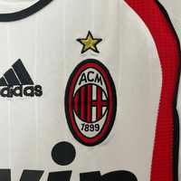 06/07 AC Mailand Auswärts Trikot Kindergröße