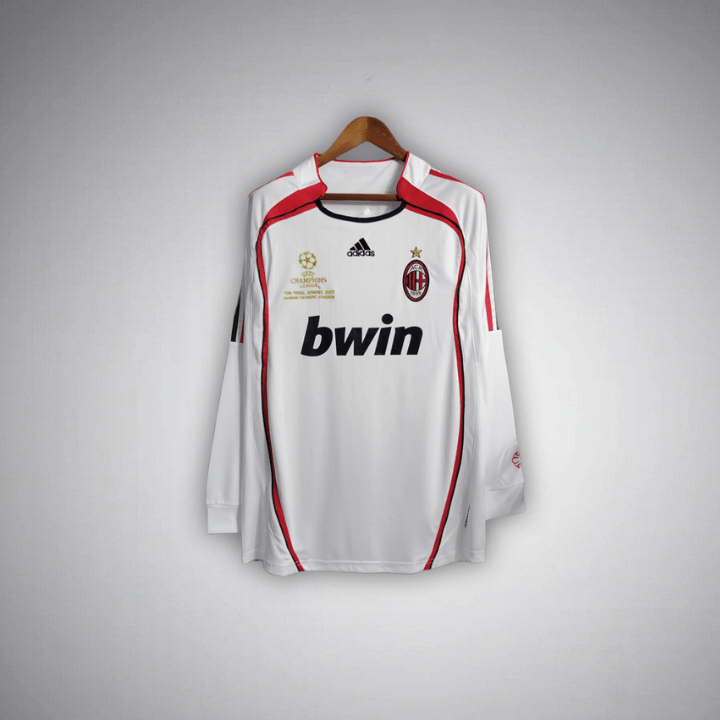 06/07 AC Mailand Auswärts Premium Langarm Trikot