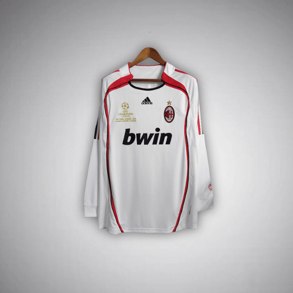 06/07 AC Mailand Auswärts Premium Langarm Trikot