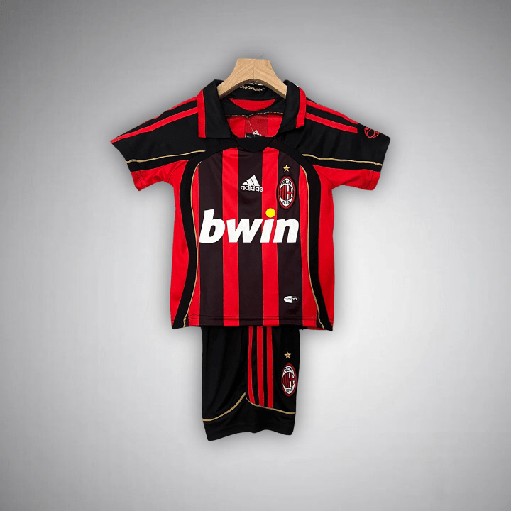 06/07 AC Mailand Heim Kinder Trikot-Set