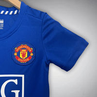 08/09 Manchester United Auswärts-Kinder-Trikotsatz