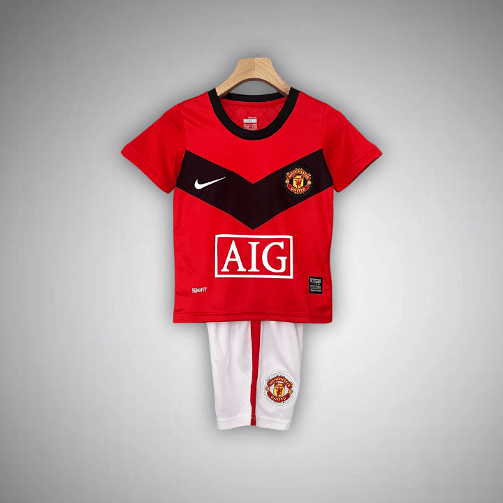 09/10 Manchester United Heimtrikot für Kinder