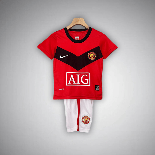 09/10 Manchester United Heimtrikot für Kinder