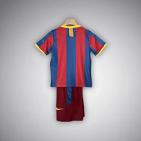 10/11 FC Barcelona Heimtrikot für Kinder