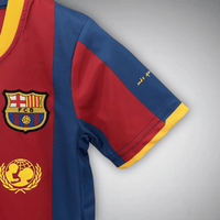 10/11 FC Barcelona Heimtrikot für Kinder