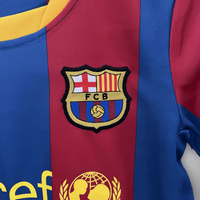 10/11 FC Barcelona Heimtrikot für Kinder