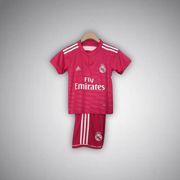 14/15 Real Madrid Auswärts Premium Kinder Trikot-Set