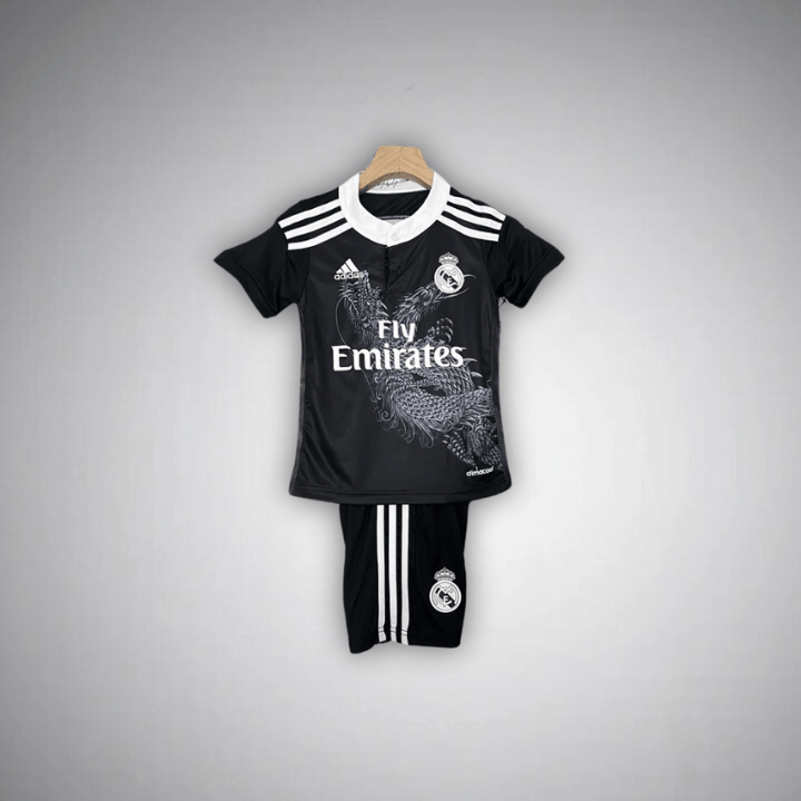 14/15 Real Madrid Drittes Premium Kinder Trikot-Set
