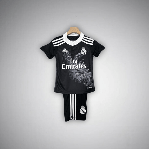 14/15 Real Madrid Drittes Premium Kinder Trikot-Set