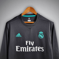 17/18 Real Madrid Auswärtstrikot Langarm