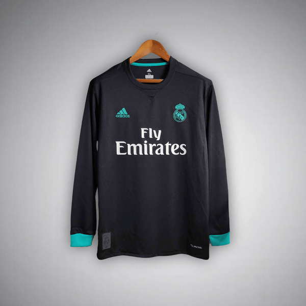 17/18 Real Madrid Auswärtstrikot Langarm