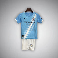 25/26 Manchester City Heim-Trikot-Set für Kinder