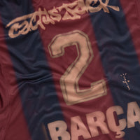 2000/01 FC Barcelona Retro x Cactus Jack Limited Edition Heimtrikot