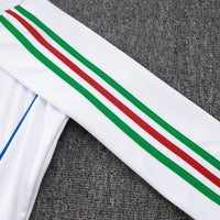 2024 Italienischer Trainingsanzug in Blau und Weiß in Premium-Qualität