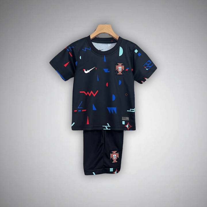 2024 Portugal Trikot für Kinder (Vorspiel)