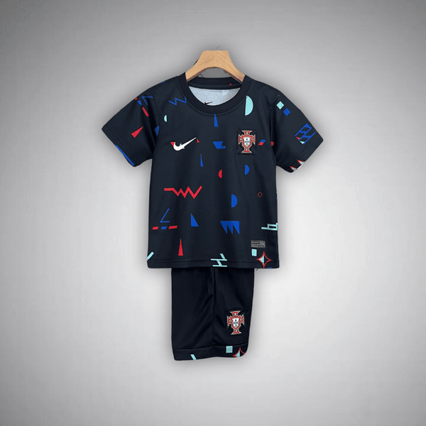 2024 Portugal Trikot für Kinder (Vorspiel)