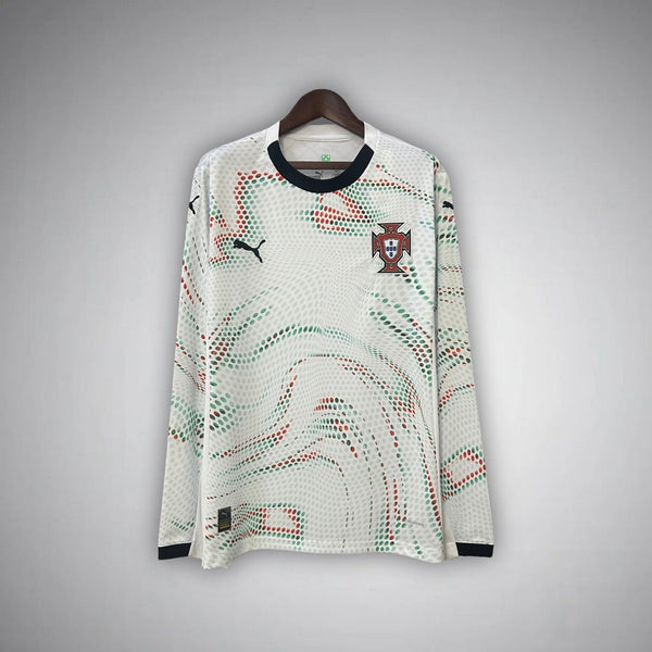 2025 Portugal Auswärts Trikot Langarm
