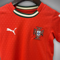 2025 Portugal Heimtrikot Kindergröße