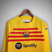23/24 FC Barcelona Langarm-Auswärtstrikot