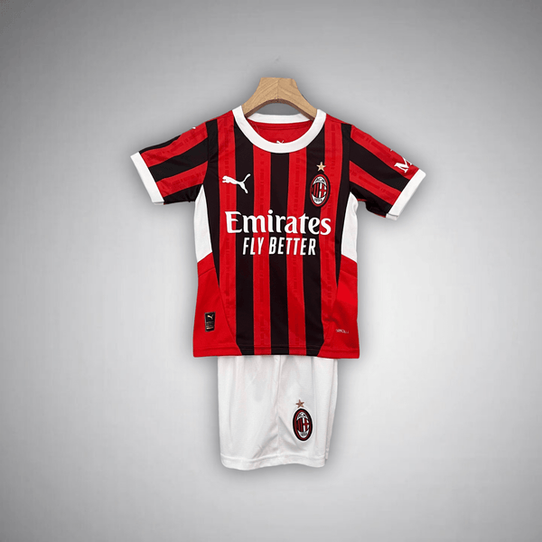 24/25 AC Mailand Heim-Trikot-Set für Kinder