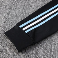 Argentinien Schwarz-Blau Premium Trainingsanzug