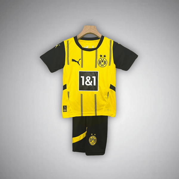 24/25 Borussia Dortmund Heimtrikot-Set für Kinder