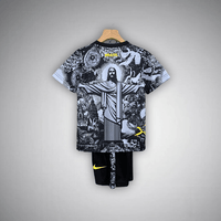 Brasilien „Jesus“ Premium Kinder Trikot-Set