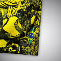 24/25 Brasilien „Jesus“ Premium Gelbes Trikot