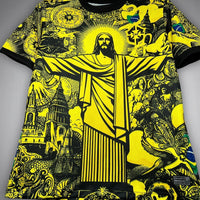 24/25 Brasilien „Jesus“ Premium Gelbes Trikot