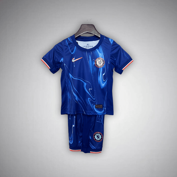 24/25 Chelsea Heimtrikot-Set für Kinder