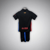24/25 FC Barcelona Auswärts Kinder Trikot-Set