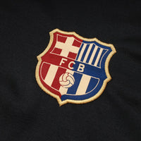 FC Barcelona Schwarzer Premium-Trainingsanzug