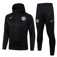 FC Barcelona Schwarzer Premium-Trainingsanzug