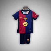 24/25 FC Barcelona Heimtrikot für Kinder