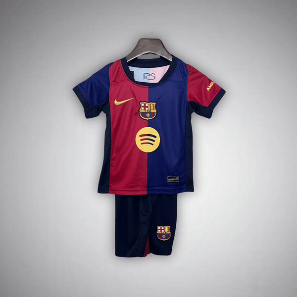 24/25 FC Barcelona Heimtrikot für Kinder