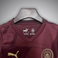 24/25 Manchester City Auswärts-Kit für Kinder
