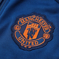 Manchester United Dunkelblauer Premium-Trainingsanzug