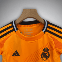 24/25 Real Madrid Auswärts-Trikot-Set für Kinder