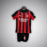 25/26 AC Mailand Heimtrikot für Kinder