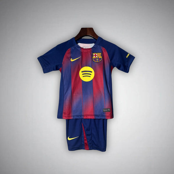 25/26 FC Barcelona Heim Kinder-Trikotsatz