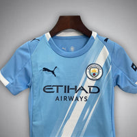 25/26 Manchester City Heim-Trikot-Set für Kinder
