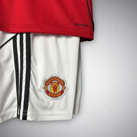 25/26 Manchester United Heimtrikot-Set für Kinder