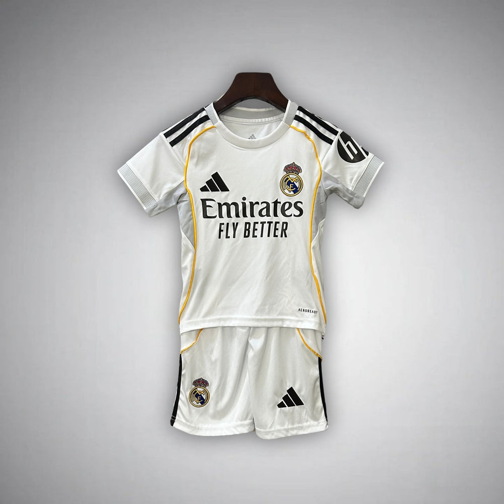 25/26 Real Madrid Heimtrikot für Kinder