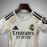 25/26 Real Madrid Heimtrikot für Kinder