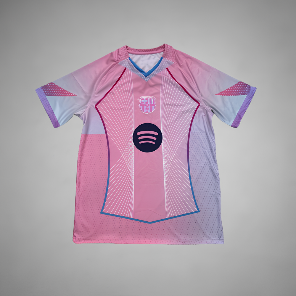 Rosa FC-Barcelona-Trikot
