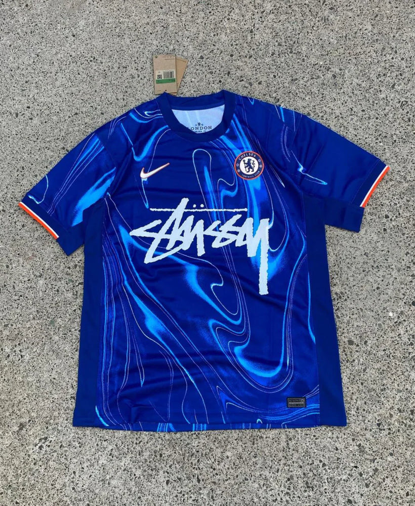 Stüssy x Chelsea Sondertrikot